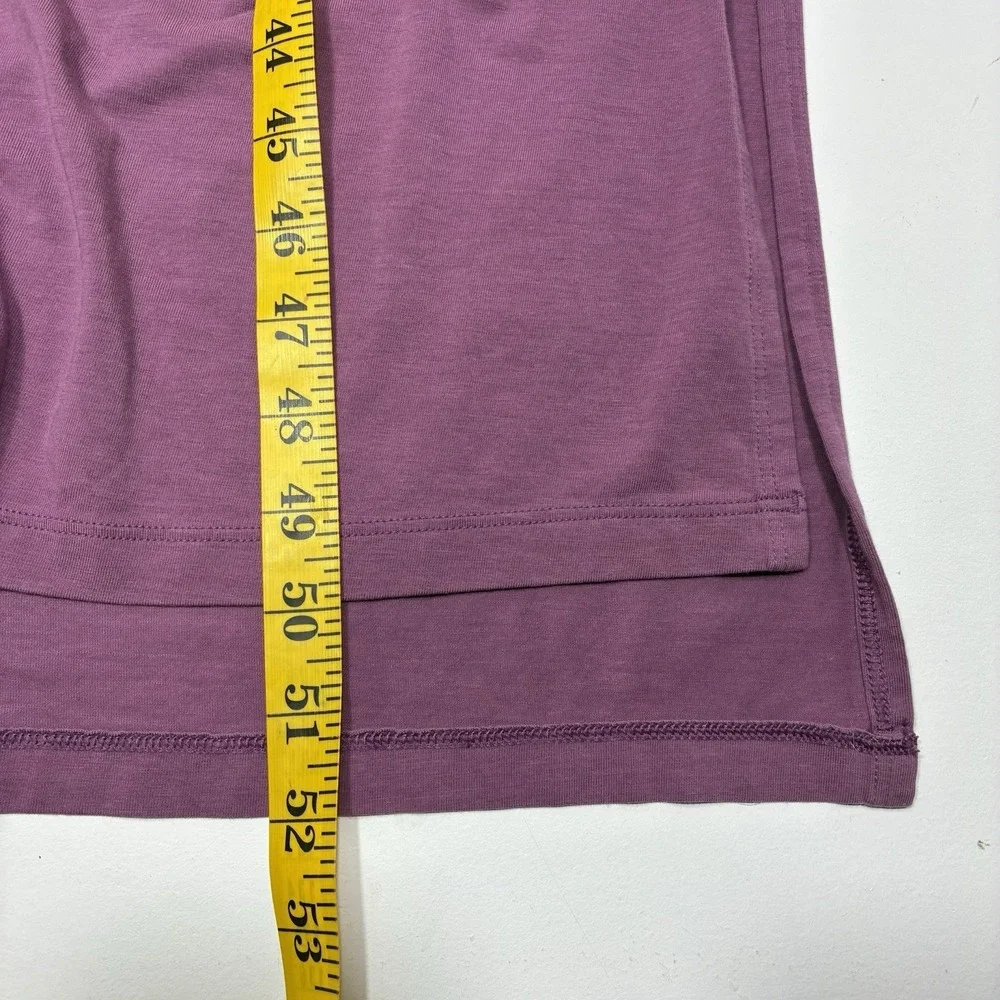 Lululemon‎ All Yours Tank Maxi Dress Pima Cotton Sleeveless Purple Size 10